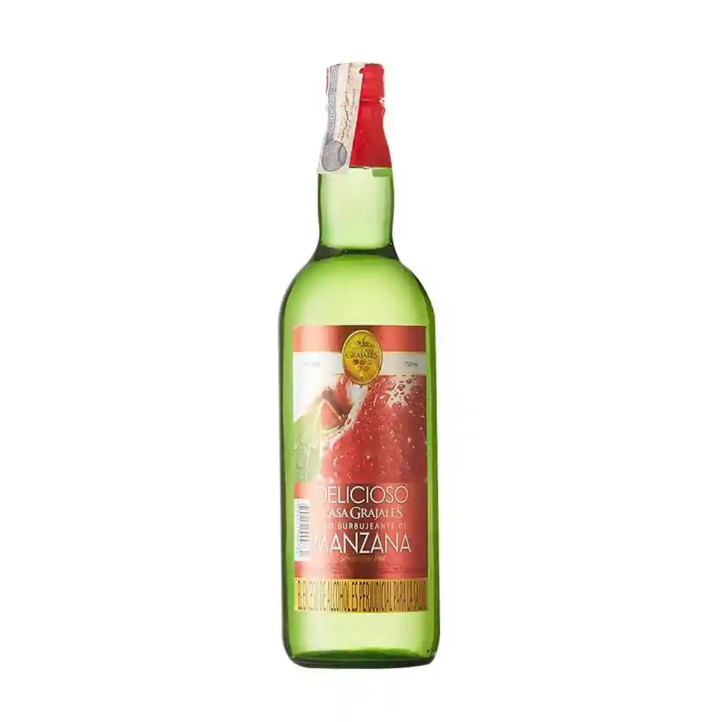 Casa Grajales Vino Espumoso de Manzana