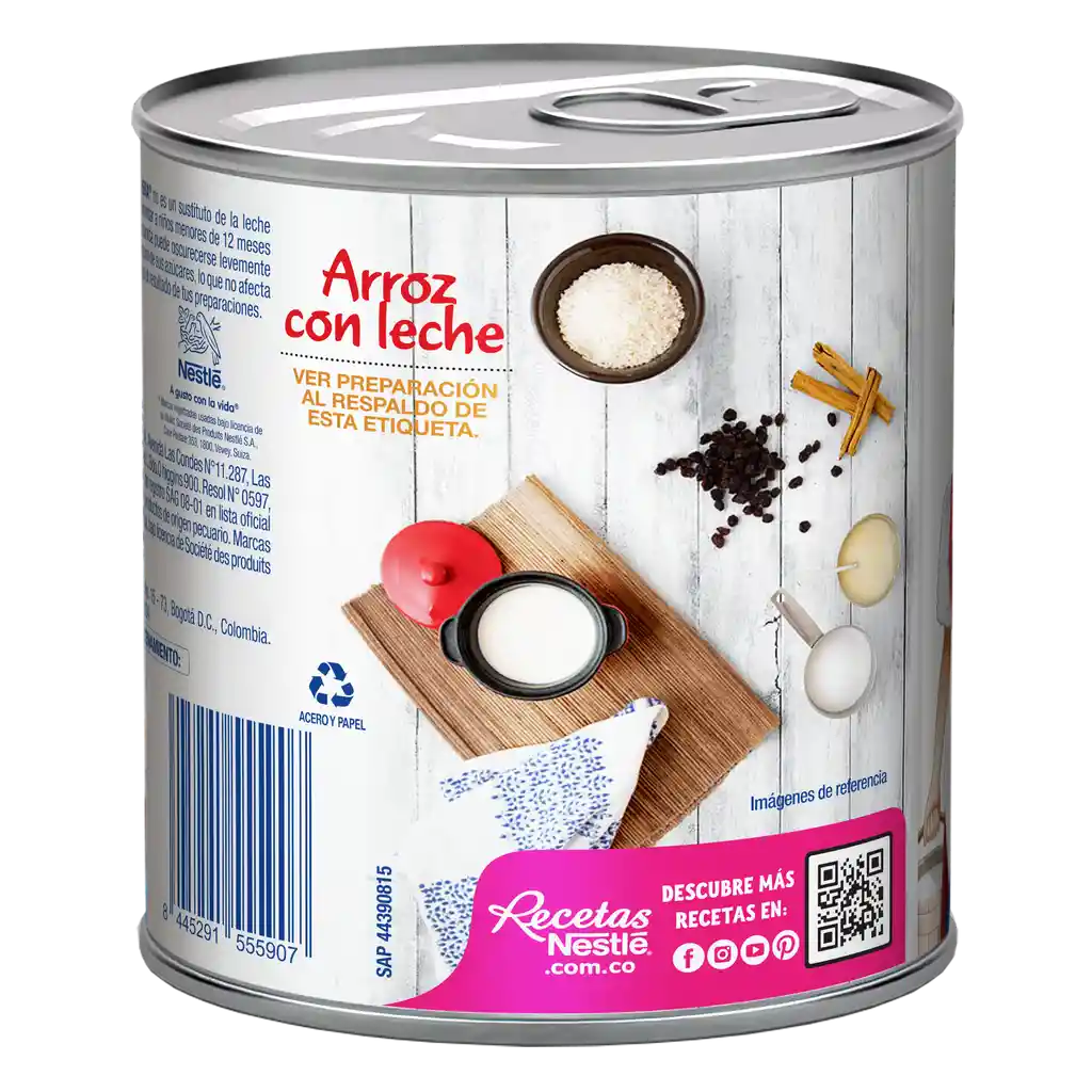 Leche condensada LA LECHERA en lata x 393g