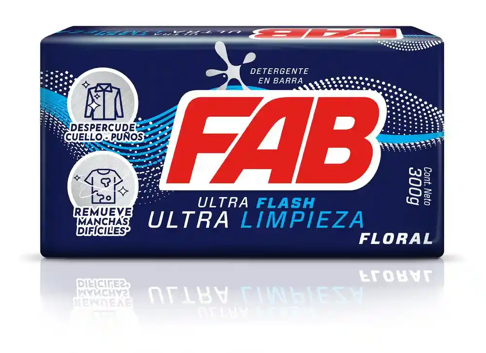 Fab Jabón Ultra Flash Floral
