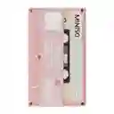 Miniso Libreta Con Diseño de Cassette 104 Hojas Rosa