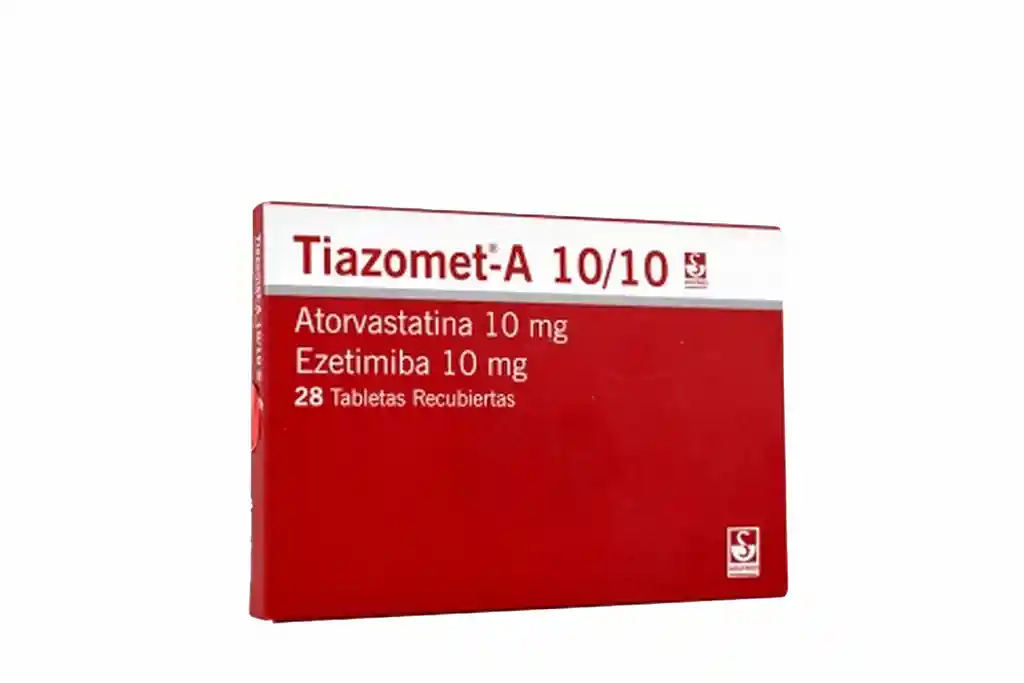 Tiazomet-A Tabletas Recubiertas (10 mg / 10 mg)
