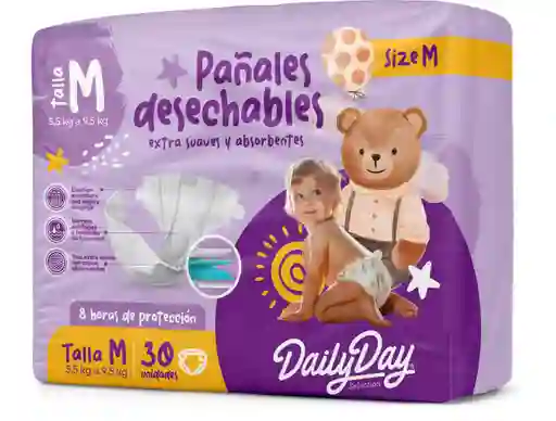 Pañales Desechab Dailyday Talla M*30unds