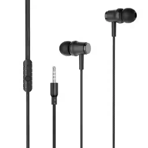 Esenses Audifono in Ear Cableado Negro Negro EB-300