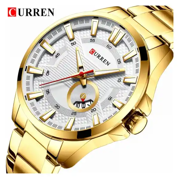 Curren Reloj Para Hombre Oro Cur8368Gd