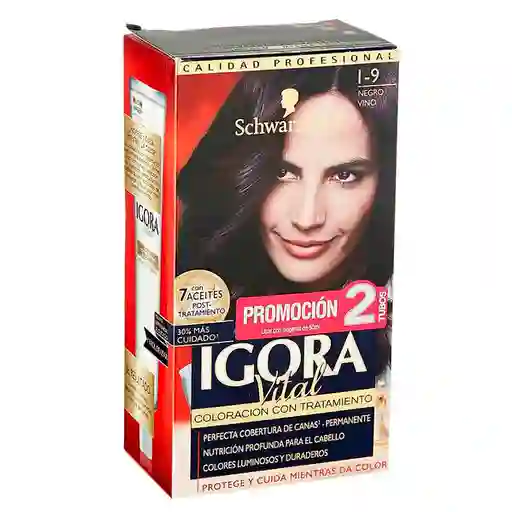 Igora Coloración Capilar Vital Con Tratamiento No.1