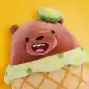 Peluche Oso Pardo Postre Limón Wbb Miniso