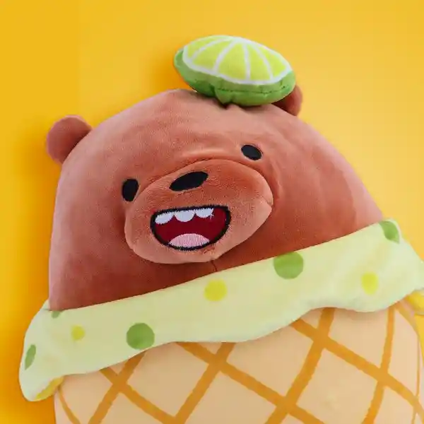 Peluche Oso Pardo Postre Limón Wbb Miniso