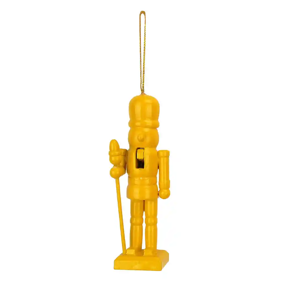 Cascanuez Personaje Krea 13Cm Amarillo Navidad