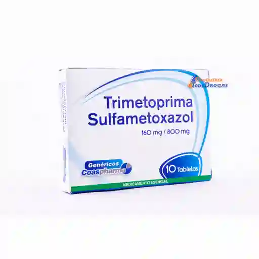 Trimetoprim (160 mg) 10 Tabletas