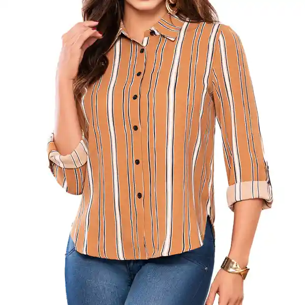 Croydon Blusa Trendy Mujer Amarillo Talla XL