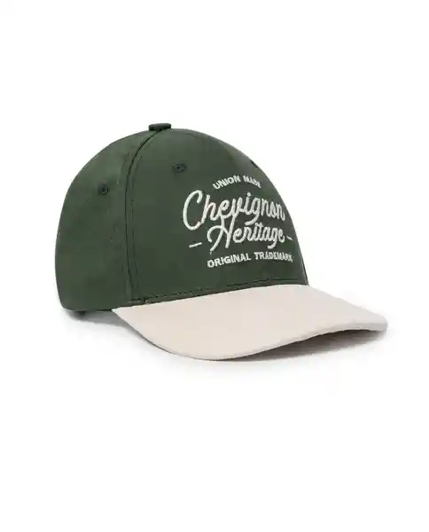 Gorra Heritage Dual Verde Selva Ultraoscuro S Chevignon