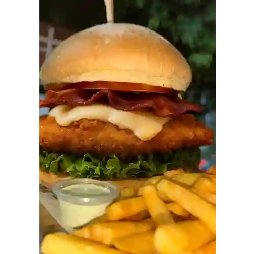 Hamburguesa Fried Chicken
