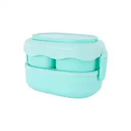 Contenedor de Alimentos de Doble Capa Polar we Bare Aqua Miniso