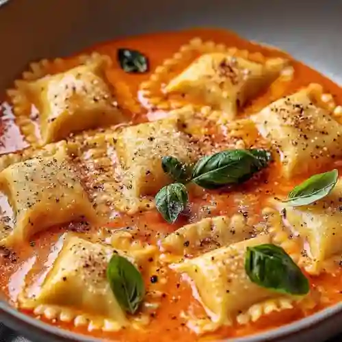 Raviolis Estofado de Res