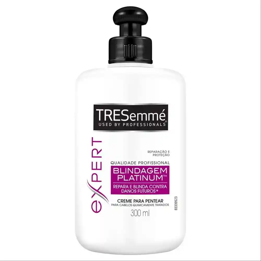 Tresemme Crema para Peinar Blindaje Platinum