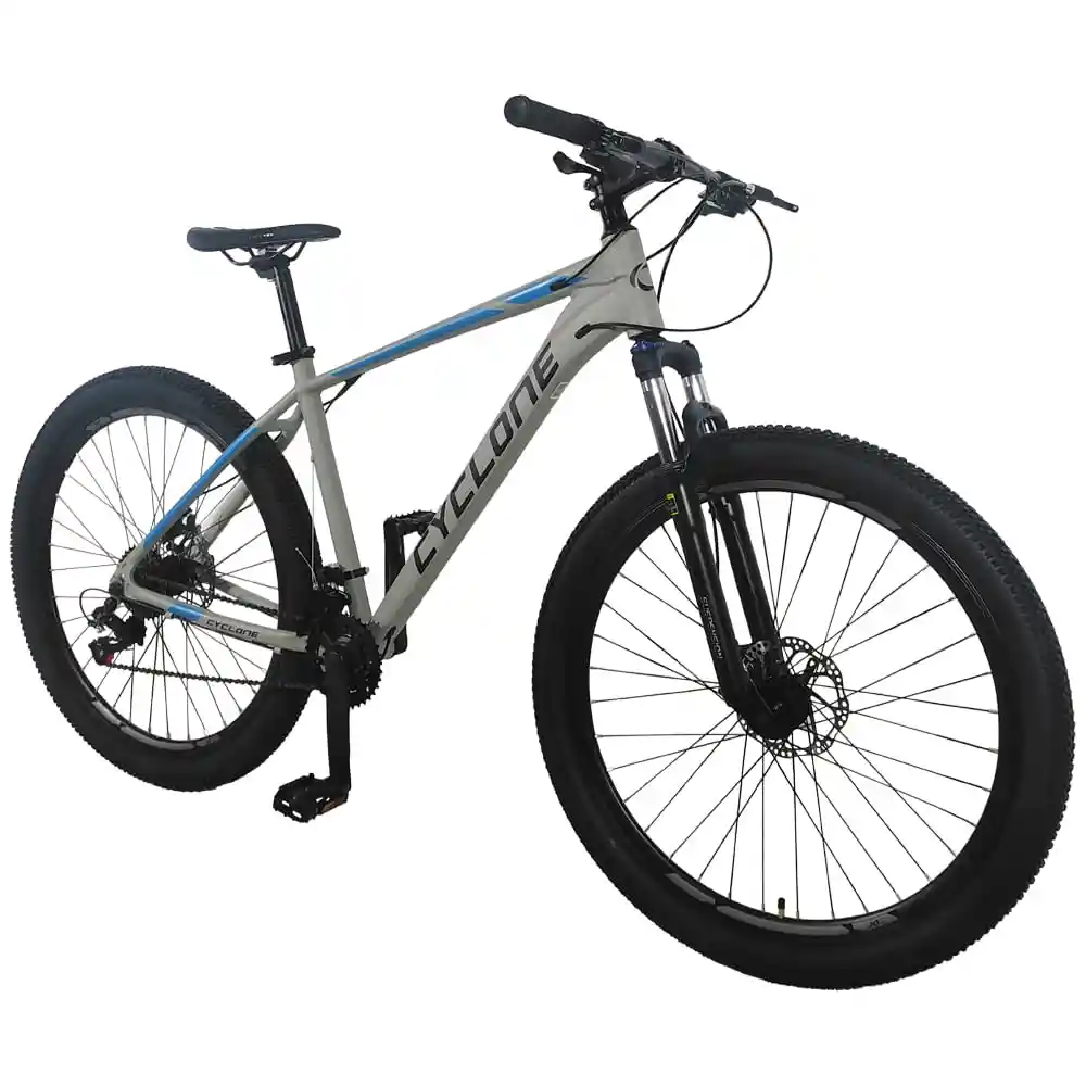 Bicicleta Cyclone Arena 29 Pulgadas Mtb Mecánica Gris/azul