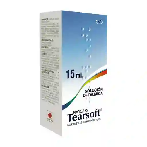 Tearsoft Procaps Solución Oftálmica Gotas 15 mL