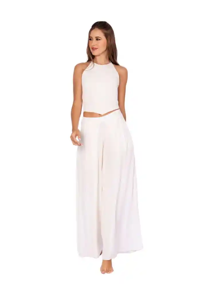 Pantalon Basico L-beige