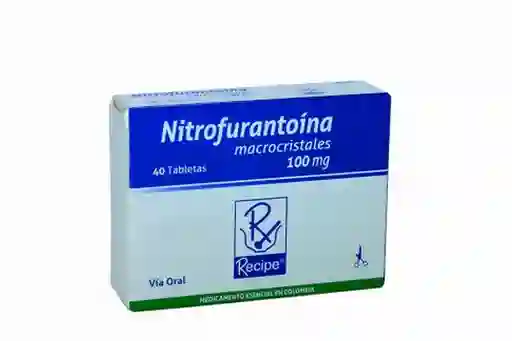 Recipe Nitrofurantoína Tabletas (100 mg)