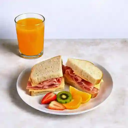 Sandwich De Jamon Y Queso