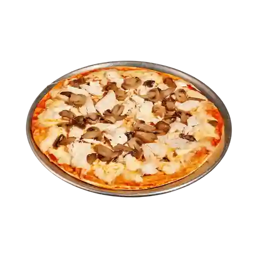 Pizza Grande Pollo y Champiñones