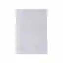 Cuaderno A6 Tapa Dura Con Purpurina 80 Hojas Silver Gray Miniso