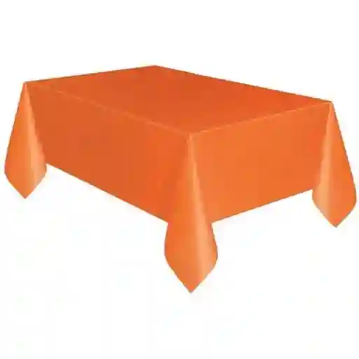 El Tio Mantel Naranja Para Mesa