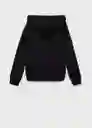 Buzo Sudadera Francia Negro Talla 10 Niños Mango