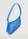 Bolso M Cleo Azul Talla 99 Mujer Mango