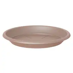 Plato Matera Plástico Capri Taupe Outzen