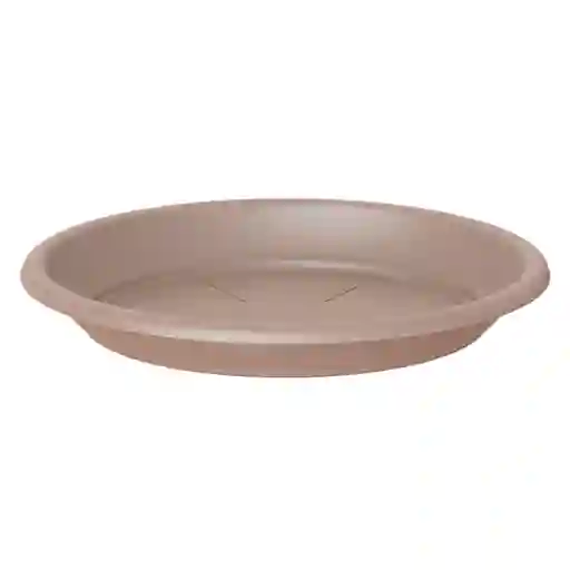 Plato Matera Plástico Capri Taupe Outzen
