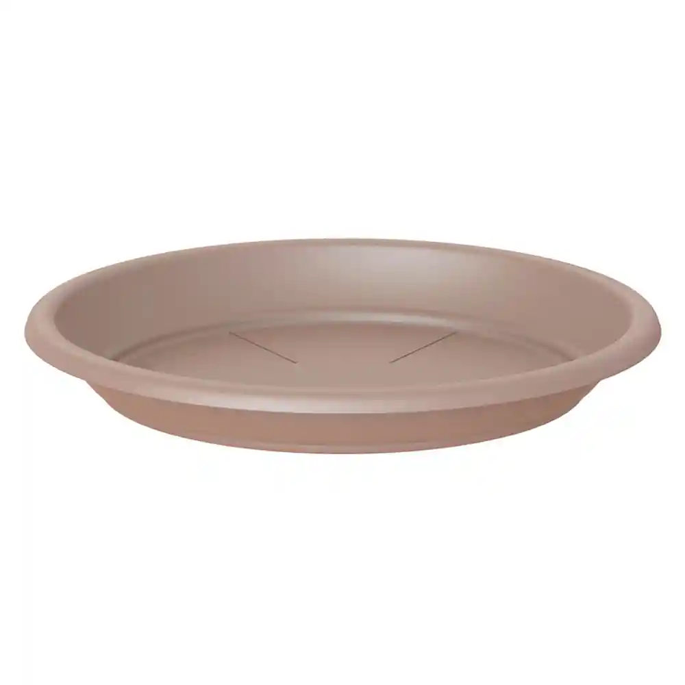 Plato Matera Plástico Capri Taupe Outzen