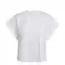 Adidas Camiseta Studio Para Mujer Blanco Talla M