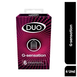 Duo Preservativos G-Sensation