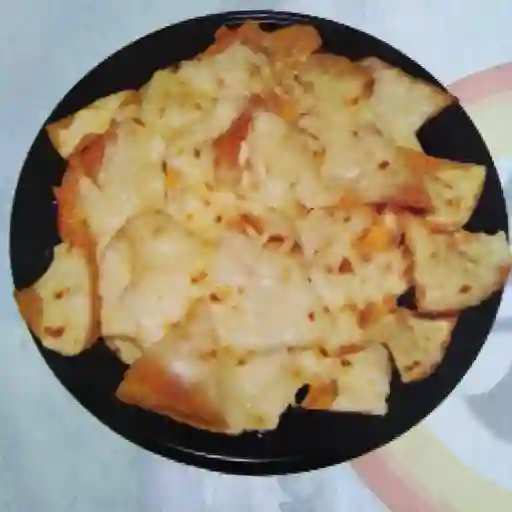 Nachos con queso