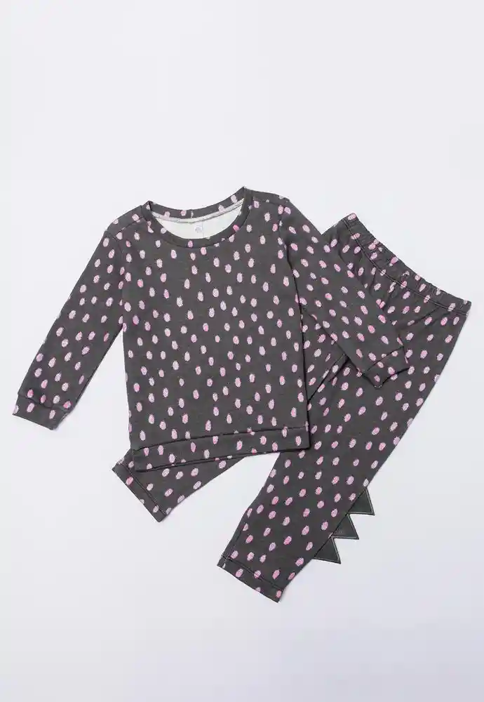 Pijama Dos Piezas 9/12meses-estamp 2