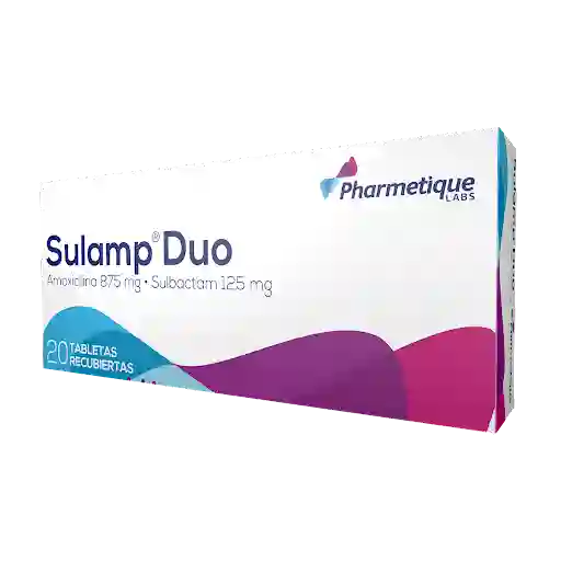 Sulamp Duo La Sante 875 Mg 20 Tabletas A