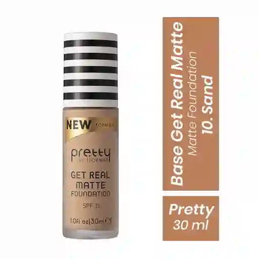 Pretty Base Get Real Matte Foundation Sand 30 mL