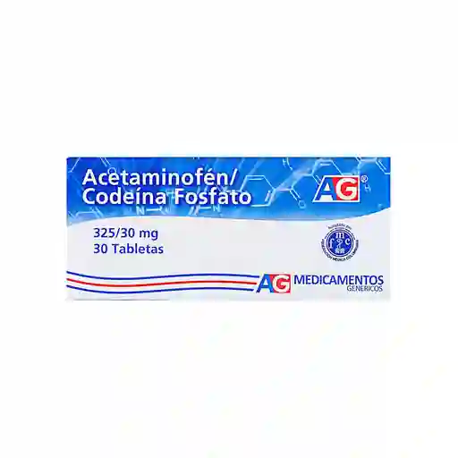 American Generics Acetaminofén/ Codeína Fosfato (325 mg/ 30 mg)