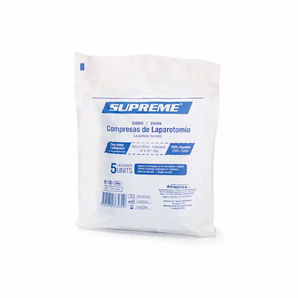 Supreme Compresa Laparotomia Prelavada