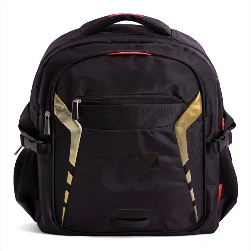 Wilson Morral Cyborg Universitario Unisex Negro Con Detalles