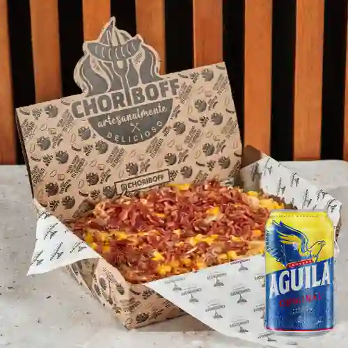 Combo Mini Choripapa + Aguila Orig Lta 330ml