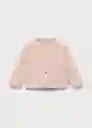 Cárdigan Rombo Rosa Light Talla 66 Niños Mango