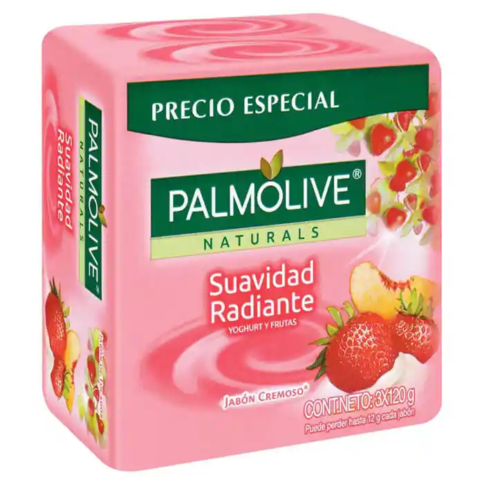 Palmolive Jabón Cremoso en Barra Suavidad Radiante 