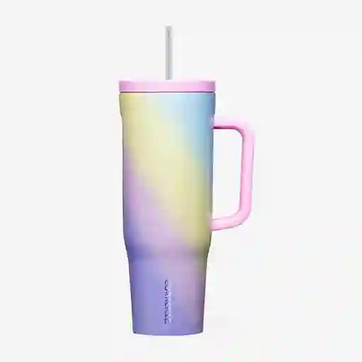 Corkcicle Vaso Térmico Cruiser Con Asa de Agarre Rainb 40 Oz