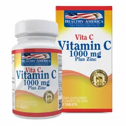 HEALTHY AMERICA Suplemento Dietario Vitamina C (1000 mg)