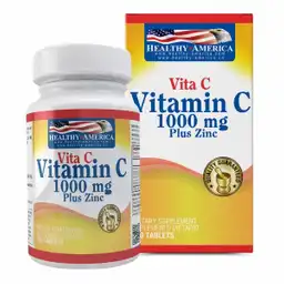  HEALTHY AMERICA Suplemento Dietario Vitamina C