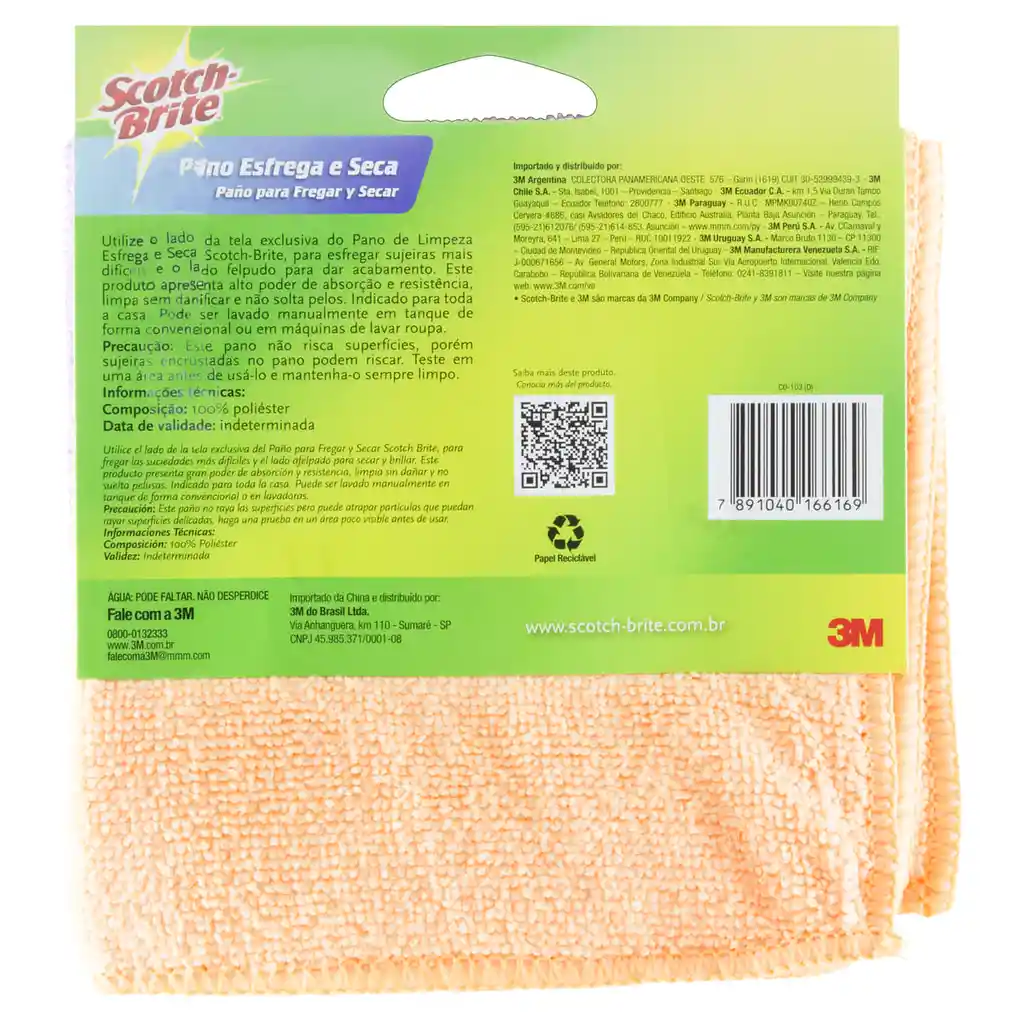 Scotch Brite Paño para Fregar y Secar