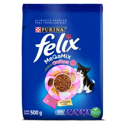 Comida para Gatitos Purina Felix Megamix x 500gr