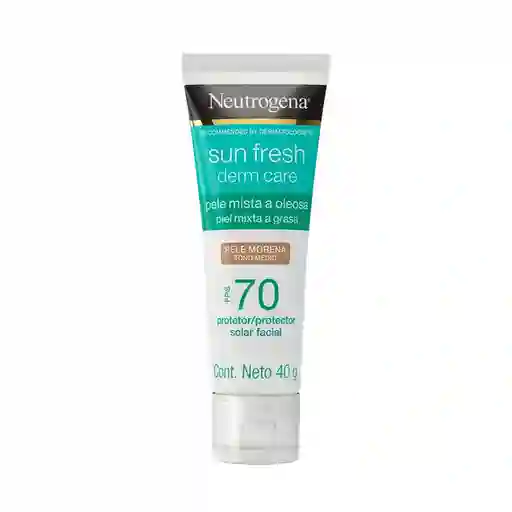 Neutrogena Protector Solar Facial Sun Fresh Tono Medio Fps 70